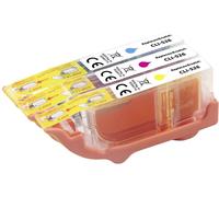 Renkforce Encre remplace Canon CLI-526C, CLI-526M, CLI-526Y compatible pack bundle cyan, magenta, jaune RF-5688328