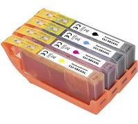 Renkforce Encre remplace Canon CLI-581BK XXL, CLI-581C XXL, CLI-581M XXL, CLI-581Y XXL compatible pack bundle noir, cyan, magenta