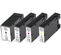 Renkforce Encre remplace Canon PGI-1500BK XL, PGI-1500C XL, PGI-1500M XL, PGI-1500Y XL compatible pack bundle noir, cyan, magenta