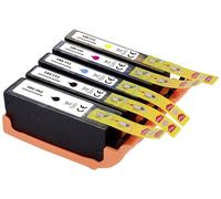 Renkforce Encre remplace Canon PGI-580PGBK, CLI-581BK, CLI-581C, CLI-581M, CLI-581Y compatible pack bundle noir, noir photo, cyan