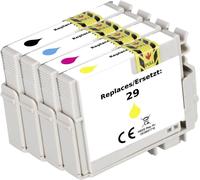 Renkforce Encre remplace Epson 29, T2986, T2981, T2982, T2983, T2984 compatible pack bundle noir, cyan, magenta, jaune RF-5705460