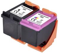 Renkforce Encre remplace HP 301, N9J72AE, CH561EE, CH562EE compatible pack bundle noir, cyan, magenta, jaune RF-5633218