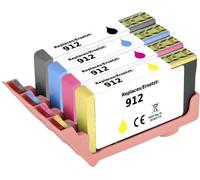 Renkforce Encre remplace HP 912, 6ZC74AE, 3YL80AE, 3YL77AE, 3YL78AE, 3YL79AE compatible pack bundle noir, cyan, magenta, jaune RF-5718852