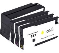 Renkforce Encre remplace HP 953, 6ZC69AE, LS058AE, F6U12AE, F6U13AE, F6U14AE compatible pack bundle noir, cyan, magenta, jaune RF-5718854