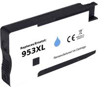Renkforce Encre remplace HP 953XL, F6U16AE compatible cyan RF-5655878