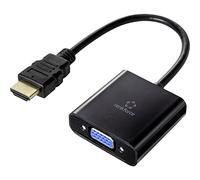 Câble adaptateur Renkforce HDMI / VGA Fiche mâle HDMI-A, Prise femelle VGA 15 pôles 0.15 m noir RF-4531578 blindage double Câble