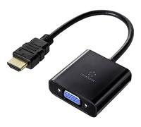 Câble adaptateur Renkforce HDMI / VGA Fiche mâle HDMI-A, Prise femelle VGA 15 pôles 0.15 m noir RF-4531578 blindage double Câble