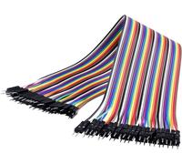Renkforce JKMM403 Câble de cavalier Arduino, Banana Pi, Raspberry Pi® [40x Pontage filaire de prise mâle - 40x Pontage filaire de