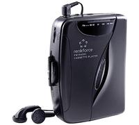Lecteur de cassettes portable Renkforce RF-CP-150 noir