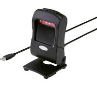 Renkforce Lecteur de code-barres 2D filaire 2D imagerie noir scanner de bureau (stationnaire) USB 1.1, USB 2.0