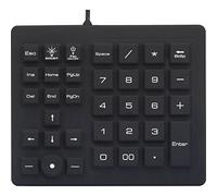 Renkforce Pavé numérique RF-4791687 étanche à l'eau & à la poussière, Noir