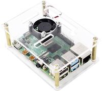 Renkforce RBP-PLC100 Boîtier pour ordinateur monocarte Convient pour (kits de développement): Raspberry Pi®, Banana Pi, Rock Pi