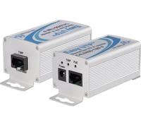 Renkforce RF-2016862 Rallonge réseau 2 fils Portée (max.): 500 m 2 pc(s) 100 MBit/s avec fonction PoE