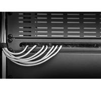 Renkforce RF-3429146 19 pouces Brosse passe-câbles 1 UH noir