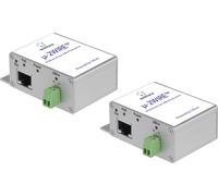Renkforce RF-3684874 Rallonge réseau 2 fils Portée (max.): 300 m 2 pc(s) 200 MBit/s avec fonction PoE
