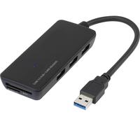 Conrad RF-4027443 lecteur de carte mémoire USB 3.2 Gen 1 (3.1 Gen 1) Noir