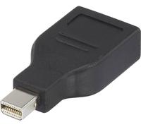 Renkforce RF-4174572 DisplayPort Adaptateur [1x Mini port Display mâle - 1x DisplayPort femelle] noir contacts dorés