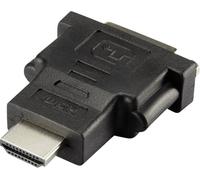 Renkforce RF-4212231 HDMI / DVI Adaptateur [1x HDMI mâle - 1x DVI femelle 24+1 pôles] noir