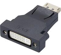Renkforce RF-4212237 DisplayPort / DVI Adaptateur [1x DisplayPort mâle - 1x DVI femelle 24+5 pôles] noir