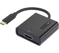 Renkforce RF-4472892 USB / HDMI Adaptateur [1x USB-C® mâle - 1x HDMI femelle] noir contacts dorés 15.00 cm