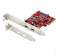 Renkforce RF-4599664 2 ports Carte contrôleur USB 3.1 Gen 2 USB-C® (USB 3.1 Gen 2) PCIe