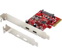 Renkforce RF-4599664 2 ports Carte contrôleur USB 3.1 Gen 2 USB-C® (USB 3.1 Gen 2) PCIe