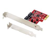 Renkforce RF-4679590 2 ports Contrôleur RAID PCIe x4 convient pour (SSD): SATA SSD avec équerre de slot Low Profile