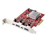 Renkforce RF-4679642 2+2 Ports Carte contrôleur USB 3.1 USB 3.1 (2è gén.), USB-C® PCIe