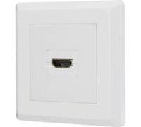 Renkforce RF-4724906 HDMI Adaptateur [1x HDMI femelle - 1x HDMI femelle] blanc contacts dorés Blanc G