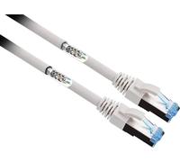 Renkforce RF-4732886 RJ45 Câble réseau, câble patch CAT 6a S/FTP 2.00 m gris très flexible, contacts dorés 1 pc(s)