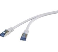 Renkforce - Rf-4737370 Rj45 Câble Réseau, Câble Patch Cat 6a S/ftp 3.00 M Gris Très Flexible, Contacts Dorés 1 Pc(s) Y868632