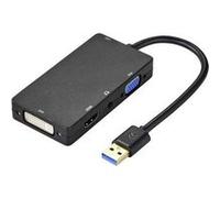 Renkforce Carte graphique externe USB 3.1 (Gen 1) HDMI™, DVI, VGA