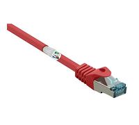 Renkforce RF-5043970 Câble réseau RJ45 Cat 6a S/FTP 5.00 m Rouge Ignifugé 1 pièce