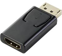 Renkforce RF-5506962 DisplayPort / HDMI Adaptateur [1x DisplayPort mâle - 1x HDMI femelle] noir contacts dorés