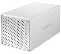 Renkforce RF-5587610 Boîtier pour disque dur SATA Nombre de baies de disque dur: 4 baie 2.5 pouces, 3.5 pouces ventilateur 80 mm