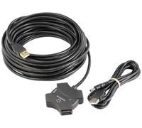 Renkforce RF-6270930 Hub USB 4 ports USB-A USB 2.0 480 MBit/s avec répéteur intégré noir RF-6270930