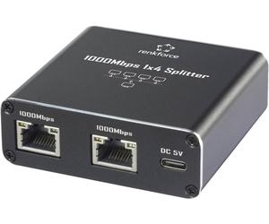 Renkforce RF-6739680 RF-GES-400 Switch réseau RJ45 5 ports 1 GBit/s alimentation USB