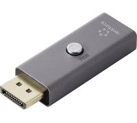 Renkforce RF-6903988 DisplayPort Émulateur EDID [1x DisplayPort mâle - 1x DisplayPort femelle] aluminium-gris 8K UHD