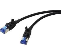 Renkforce RF-7116936 adaptateur RJ45 Câble réseau, câble patch CAT 6a 0.5 m gris (RAL 7035)