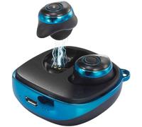 Renkforce RF-BTK-200 Écouteurs intra-auriculaires Bluetooth bleu, noir micro-casque