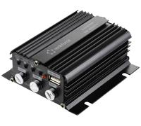 Renkforce RF-CMP-202 Ampli auto 2 canaux 100 W Lecture audio Bluetooth®/USB, Réglage volume/basses/aigus