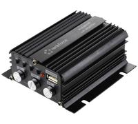 Renkforce RF-CMP-204 Ampli auto 4 canaux 200 W Lecture audio Bluetooth®/USB, Réglage volume/basses/aigus