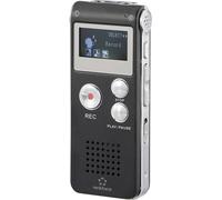 Renkforce RF-DVR-L169 Dictaphone numérique Durée d'enregistrement (max.) 25 h noir atténuation du bruit