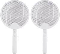 Renkforce RF-EFS-100 RF-6730842 grille électrique, lumière UV Raquette anti-insectes (l x H x P) 430 x 230 x 46 mm blanc 2 pc(s)