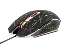 Renkforce RF-GM-120 Souris de gaming USB optique noir 6 Boutons 3600 dpi éclairé