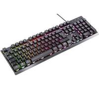 Renkforce RF-GMK-250 Clavier de jeu USB Lumineux Français, QWERTZ Noir (RF-4746662)