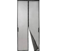 Renkforce RF-IS-100 RF-6442918 Rideau aimanté (L x l) 210 cm x 90 cm noir 1 pc(s)