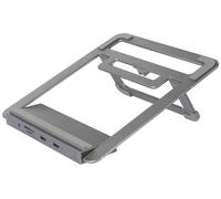 Renkforce RF-LLS-400 Station d'accueil USB-C® pour ordinateur portable / support Convient pour les marques: universel, Apple