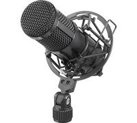 Renkforce RF-MIC-510 Microphone USB sur Pied Type de Transmission (détails) : USB avec Mallette, araignée, avec Protection Contre Le Vent, avec