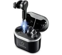 Renkforce RF-NCE-500 Écouteurs intra-auriculaires Bluetooth noir Noise Cancelling micro-casque, volume réglable